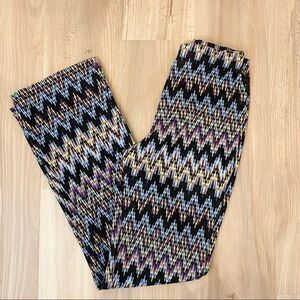 Urban Outfitters Cara Zig Zag Flare Pants